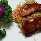 Best Grilled Salmon with Hibachi Fried Rice in Rutherford, NJ